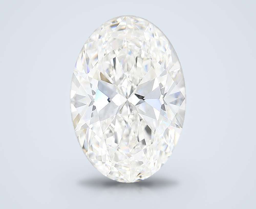 7.14 Carat Oval Lab Diamond