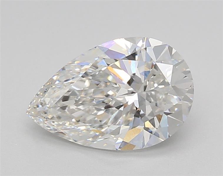 1.62ct F VVS2 Rare Carat Ideal Cut Pear Lab Grown Diamond