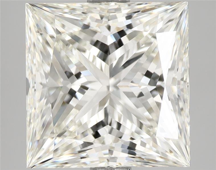 4.02ct H VS1 Rare Carat Ideal Cut Princess Diamond