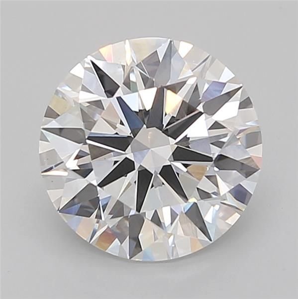3.03ct E VS1 Rare Carat Ideal Cut Round Lab Grown Diamond