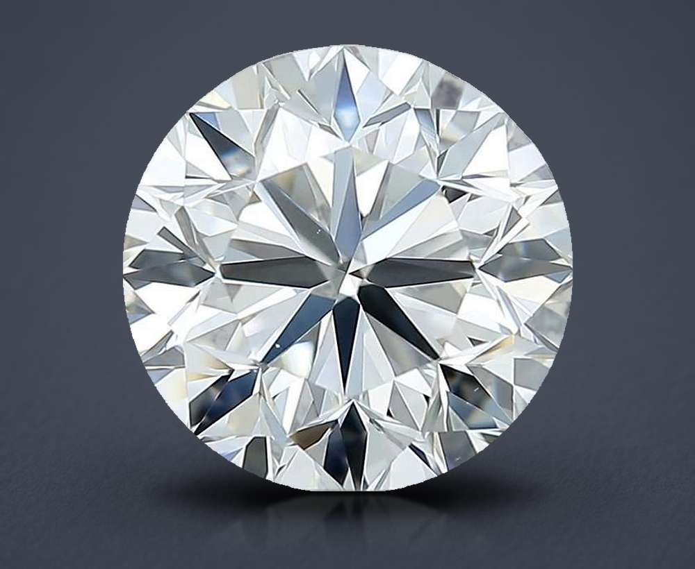 2.50 Carat Round Natural Diamond