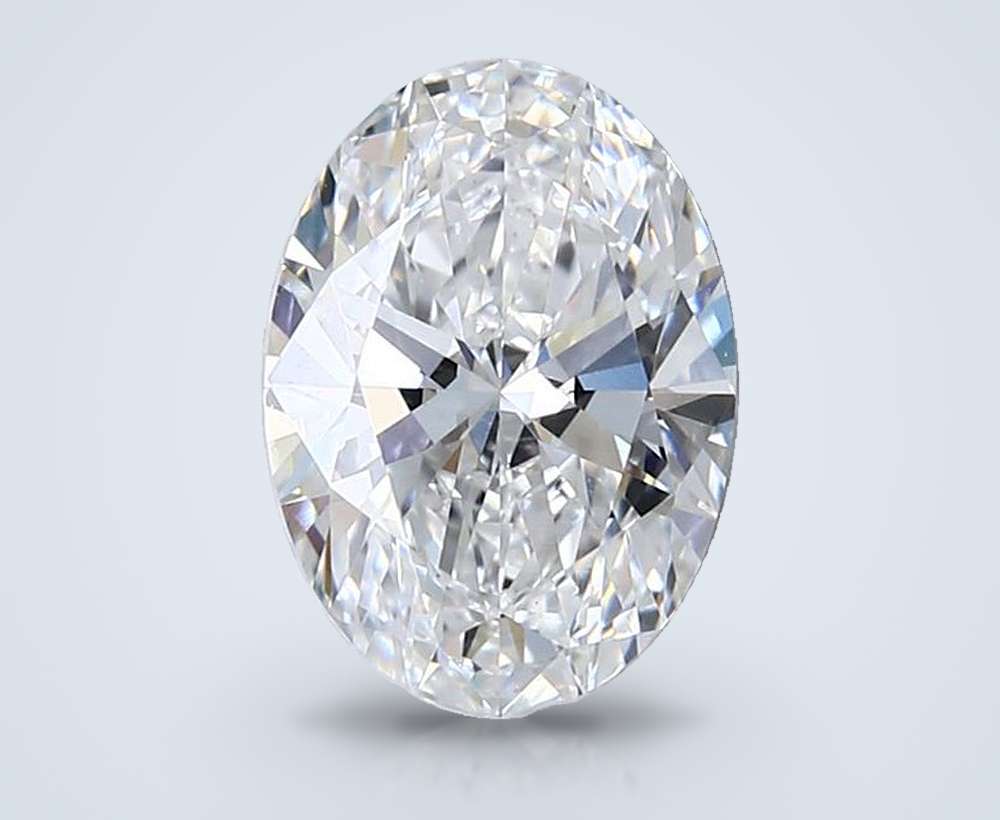 2.04 Carat Oval Lab Diamond