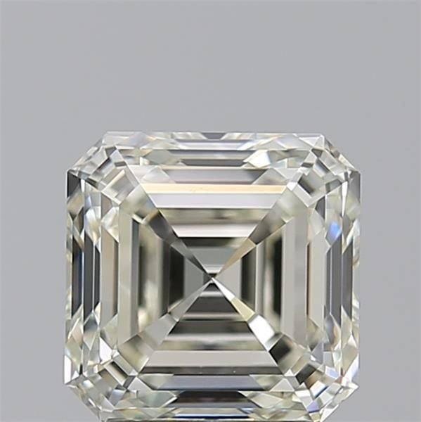 2.51ct K VS1 Rare Carat Ideal Cut Asscher Diamond