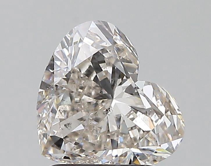 1.70ct J SI1 Rare Carat Ideal Cut Heart Diamond