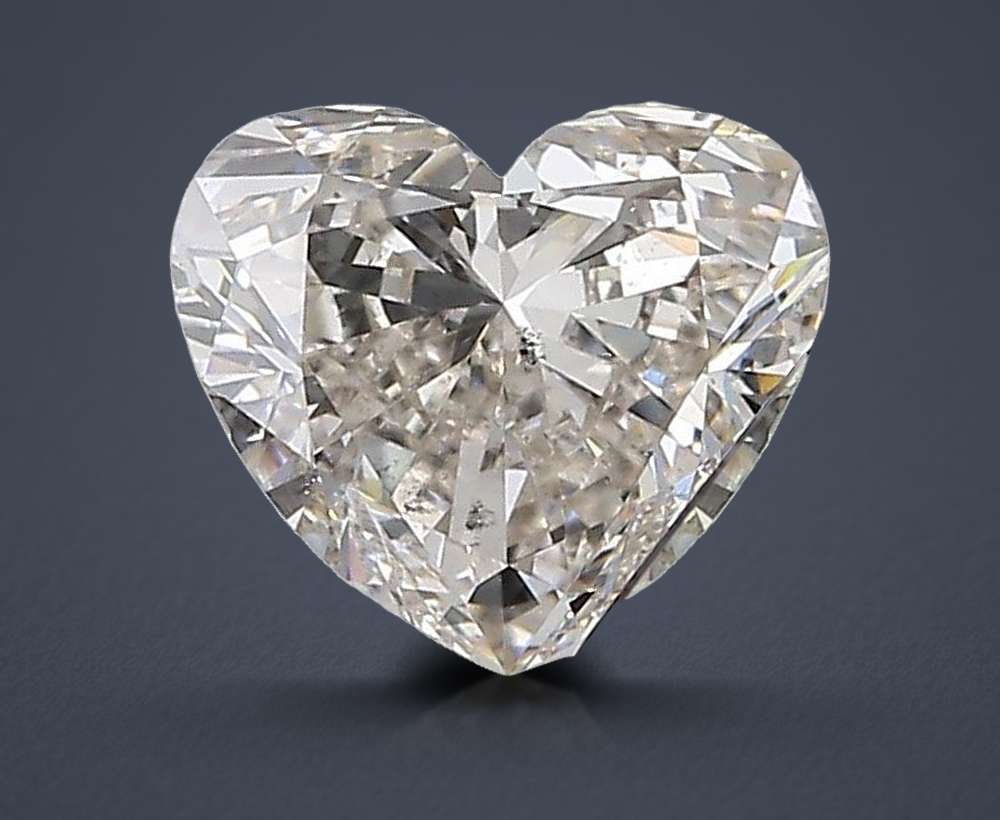 1.70 Carat Heart Natural Diamond