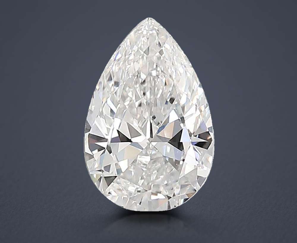 2.03 Carat Pear Lab Diamond