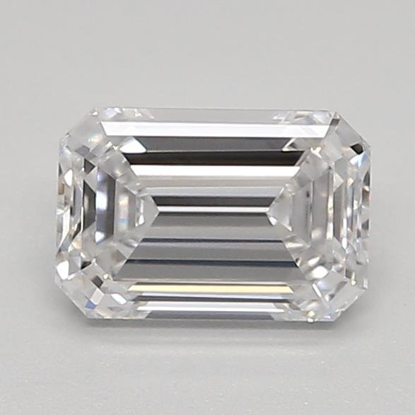 0.82ct D VVS2 Excellent Cut Emerald Lab Grown Diamond