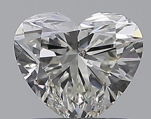 0.96ct J SI2 Rare Carat Ideal Cut Heart Diamond