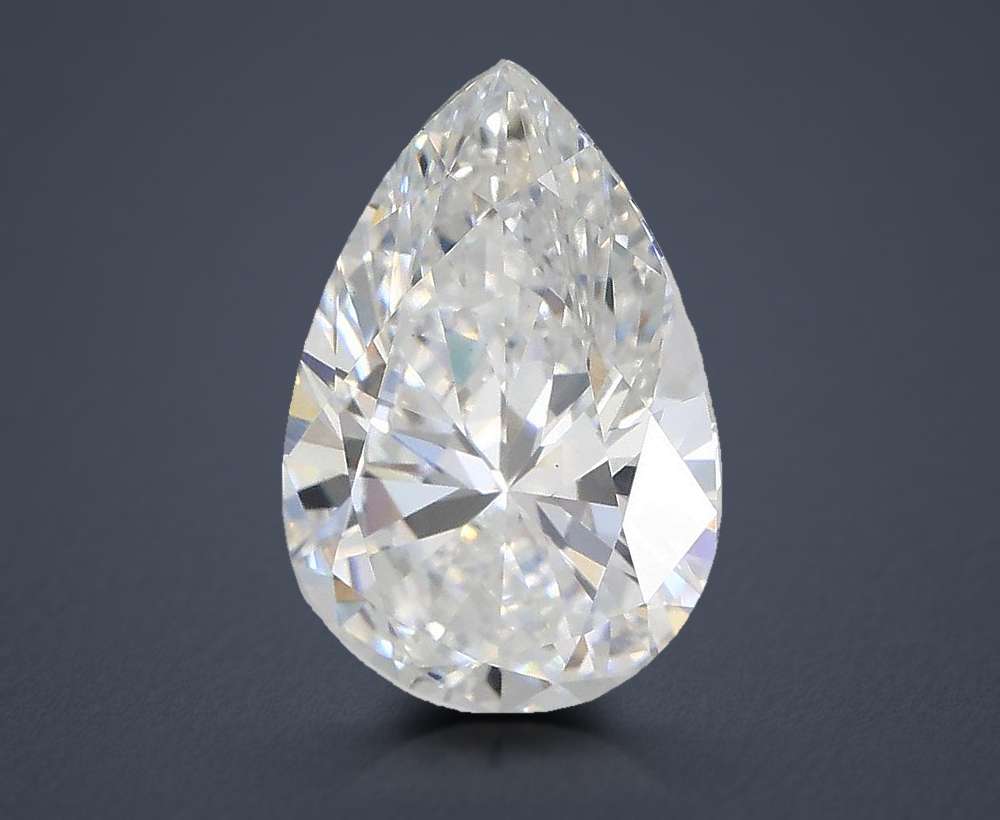 2.00 Carat Pear Lab Diamond