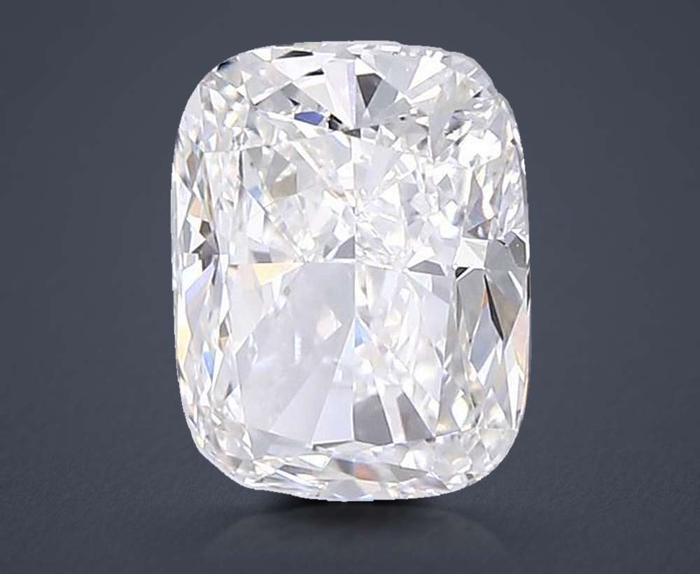 4.14 Carat Cushion Lab Diamond