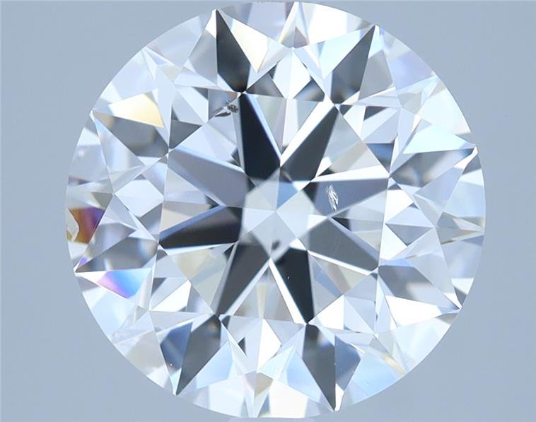 3.13ct E SI1 Excellent Cut Round Diamond