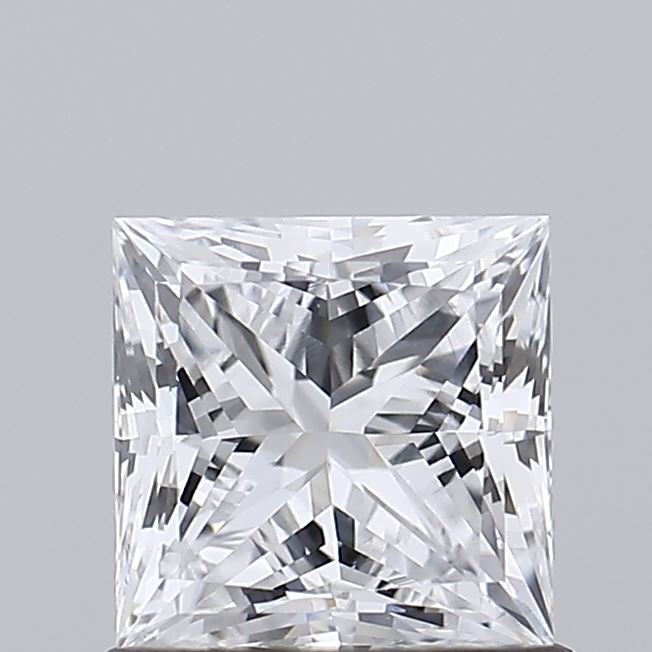 0.83ct D VS1 Rare Carat Ideal Cut Princess Lab Grown Diamond