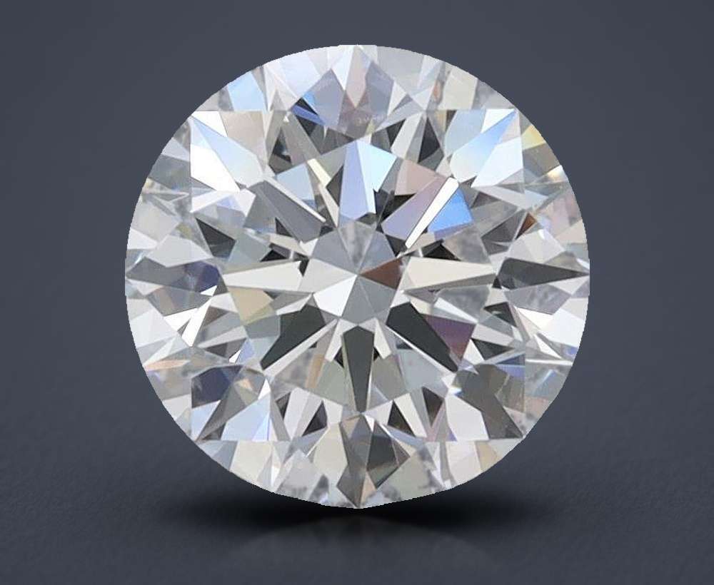1.58 Carat Round Lab Diamond
