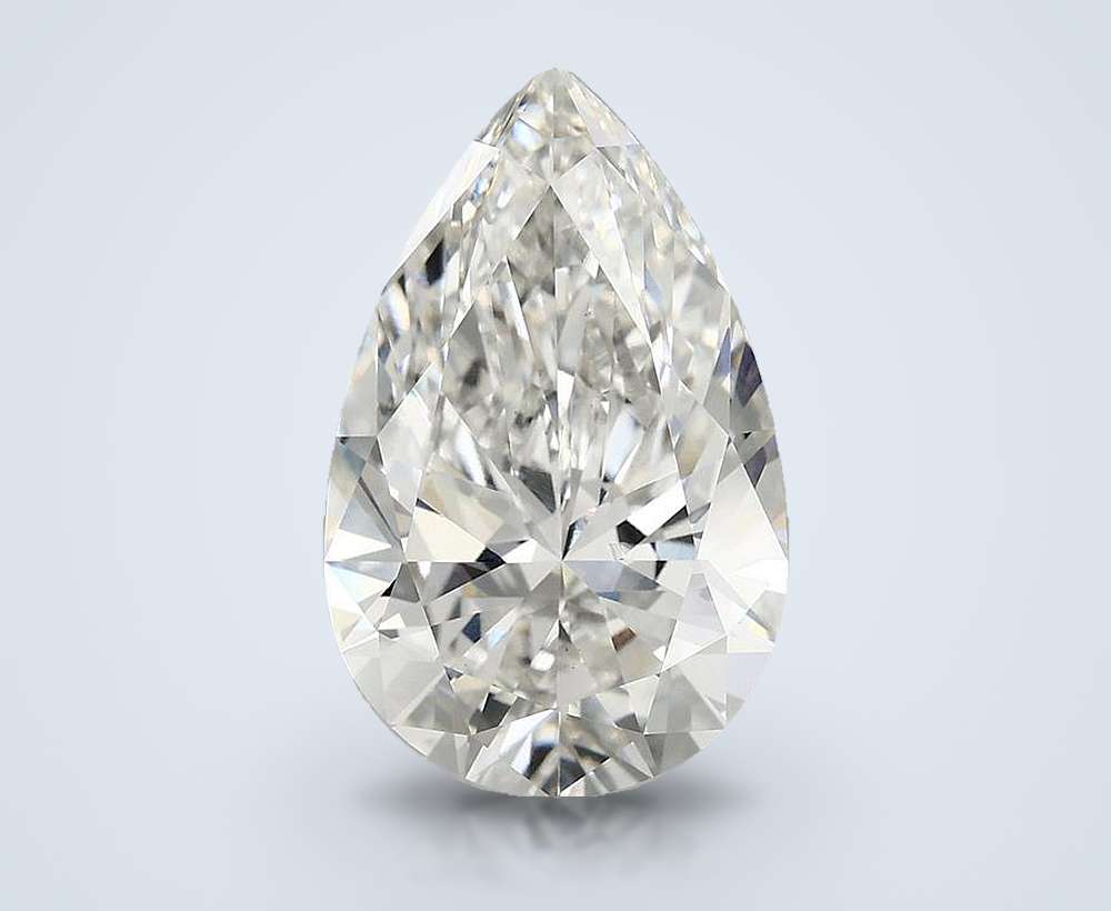 6.10 Carat Pear Lab Diamond