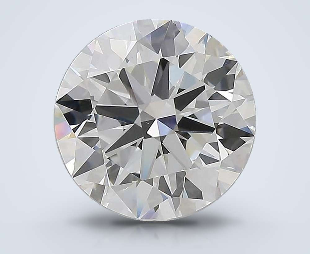 3.41 Carat Round Lab Diamond