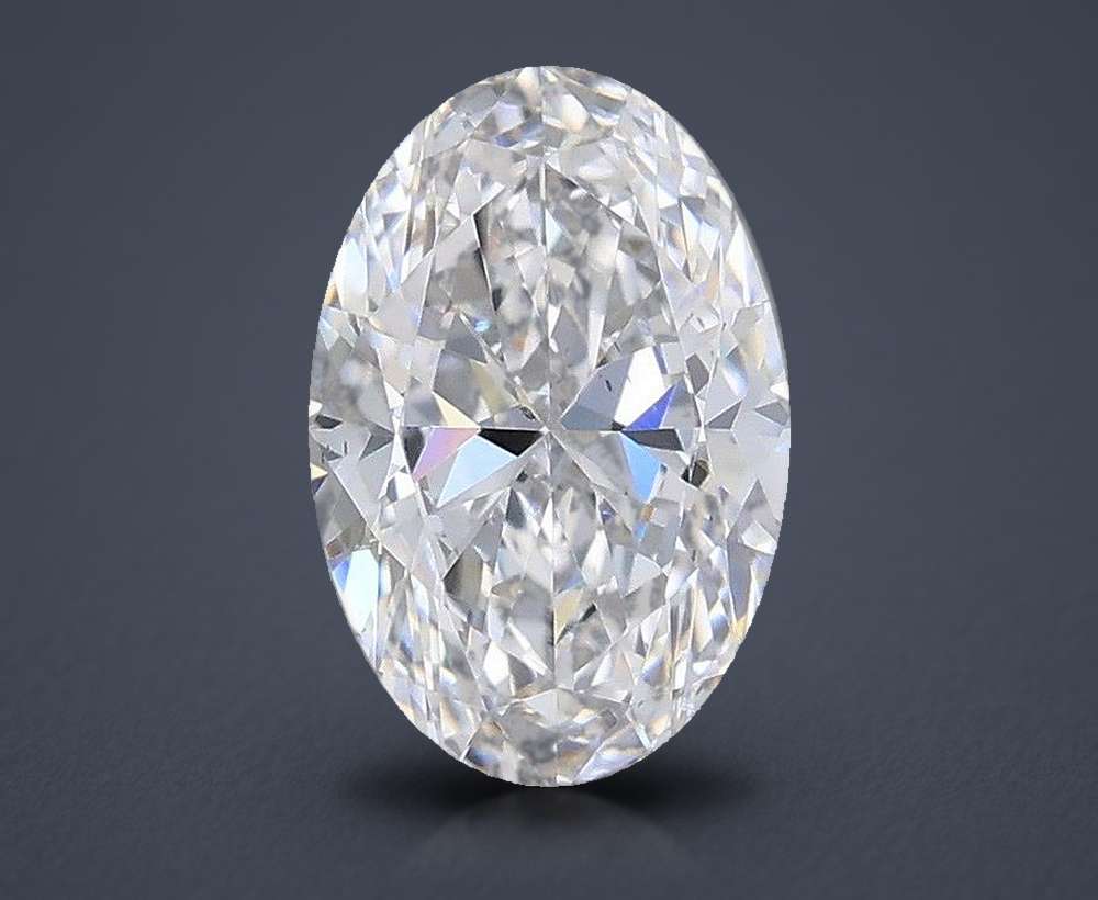0.60 Carat Oval Natural Diamond