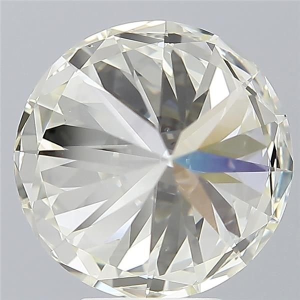 5.01ct K VS2 Rare Carat Ideal Cut Round Diamond
