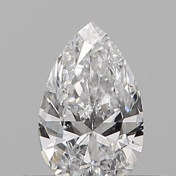 0.27ct D SI1 Good Cut Pear Diamond