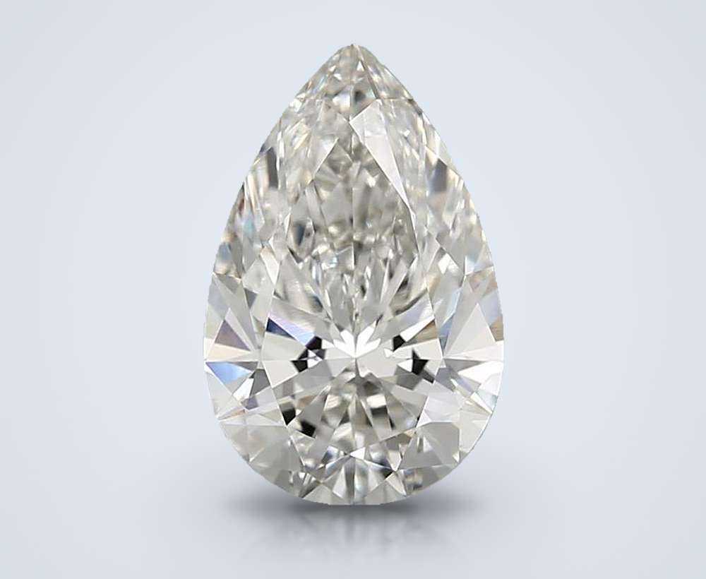 2.58 Carat Pear Lab Diamond