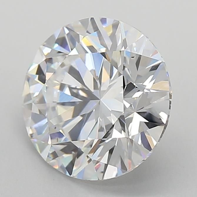 4.02ct D VS2 Rare Carat Ideal Cut Round Lab Grown Diamond