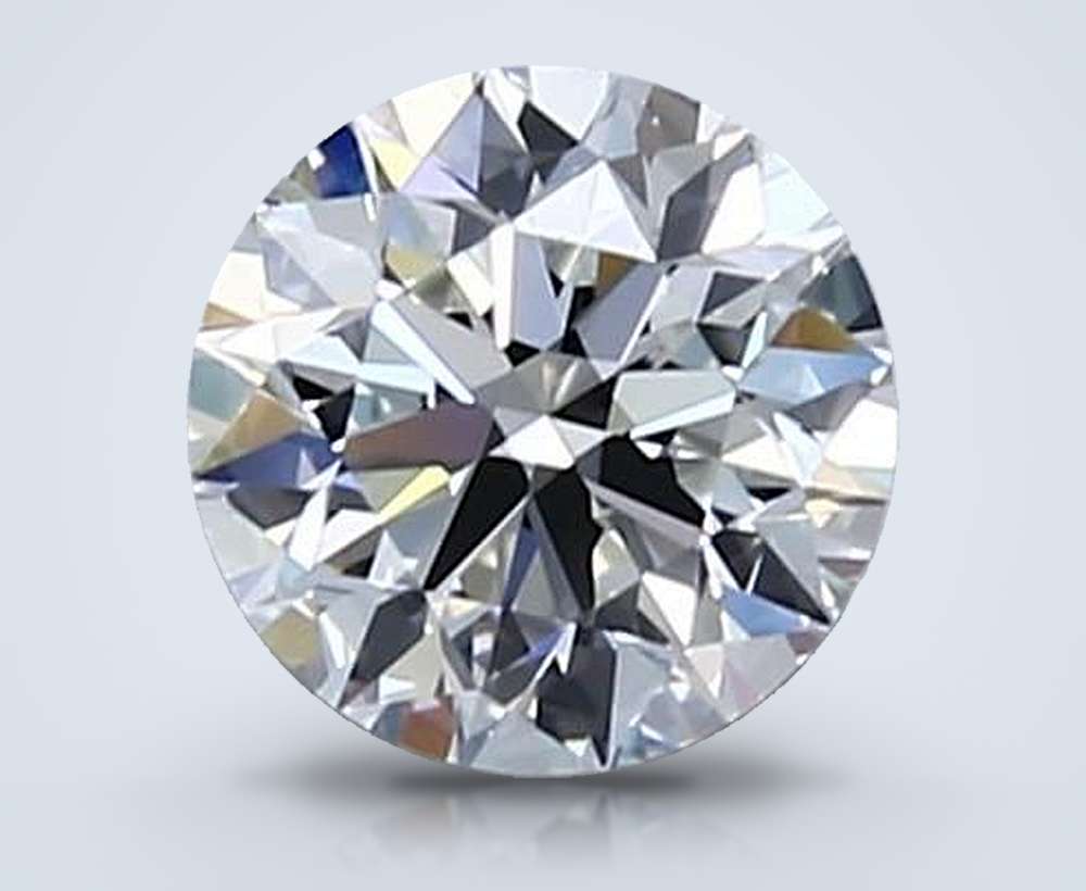 0.66 Carat Round Natural Diamond