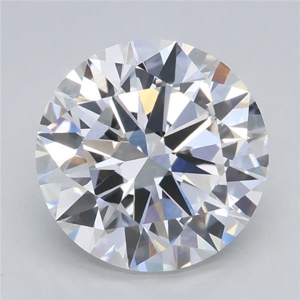 2.01ct F VVS2 Excellent Cut Round Lab Grown Diamond