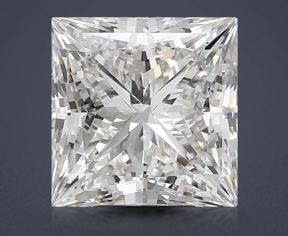 7.50 Carat Princess Lab Diamond