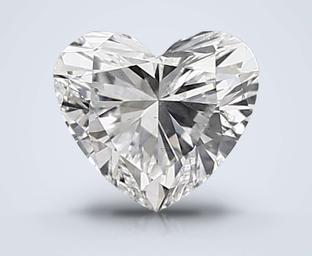 0.50 Carat Heart Lab Diamond