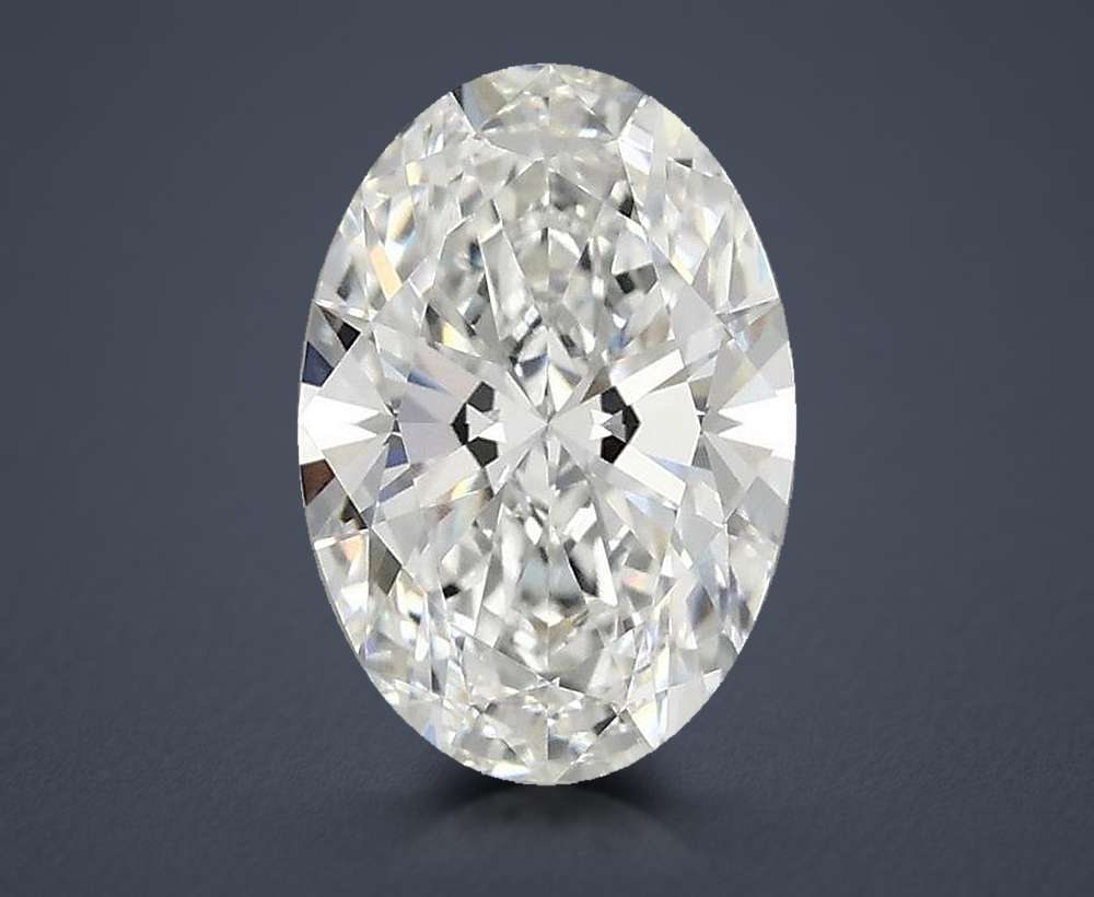 1.41 Carat Oval Lab Diamond