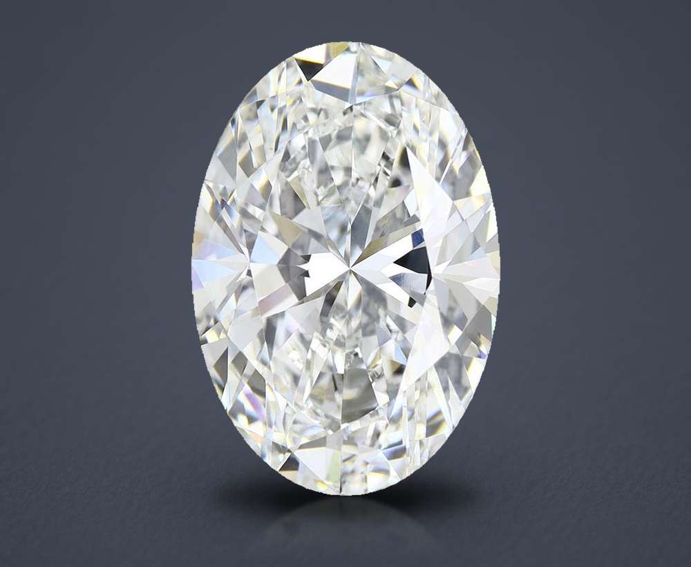 8.03 Carat Oval Lab Diamond