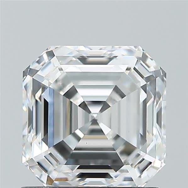 1.29ct E VS1 Rare Carat Ideal Cut Asscher Lab Grown Diamond