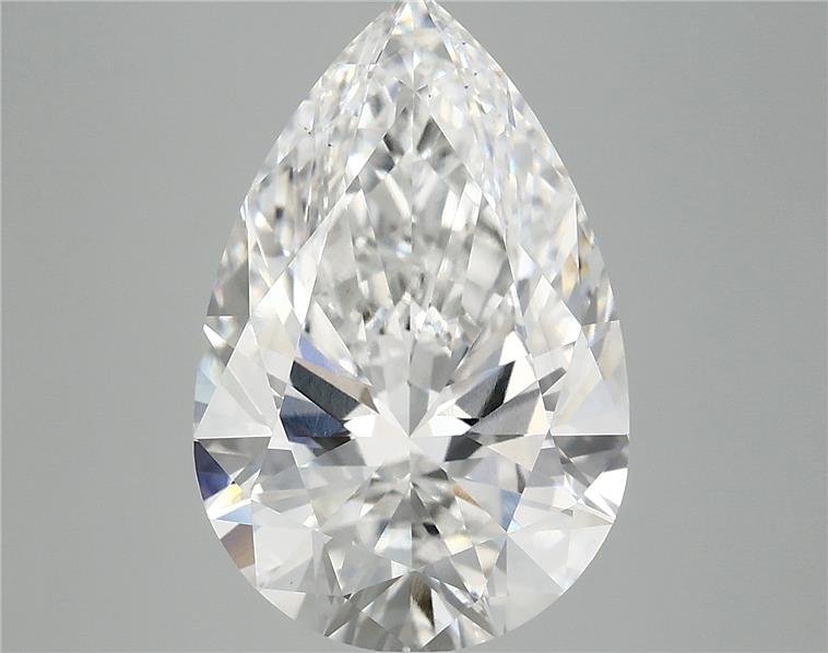 5.43 Carat Pear Lab Diamond
