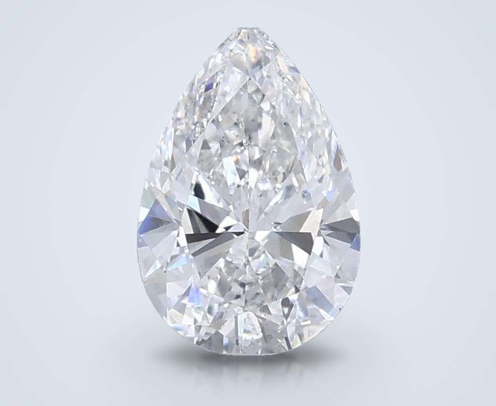 0.81 Carat Pear Lab Diamond