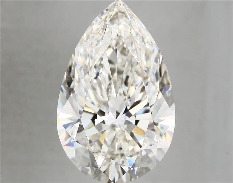 15.54ct G VS1 Rare Carat Ideal Cut Pear Lab Grown Diamond