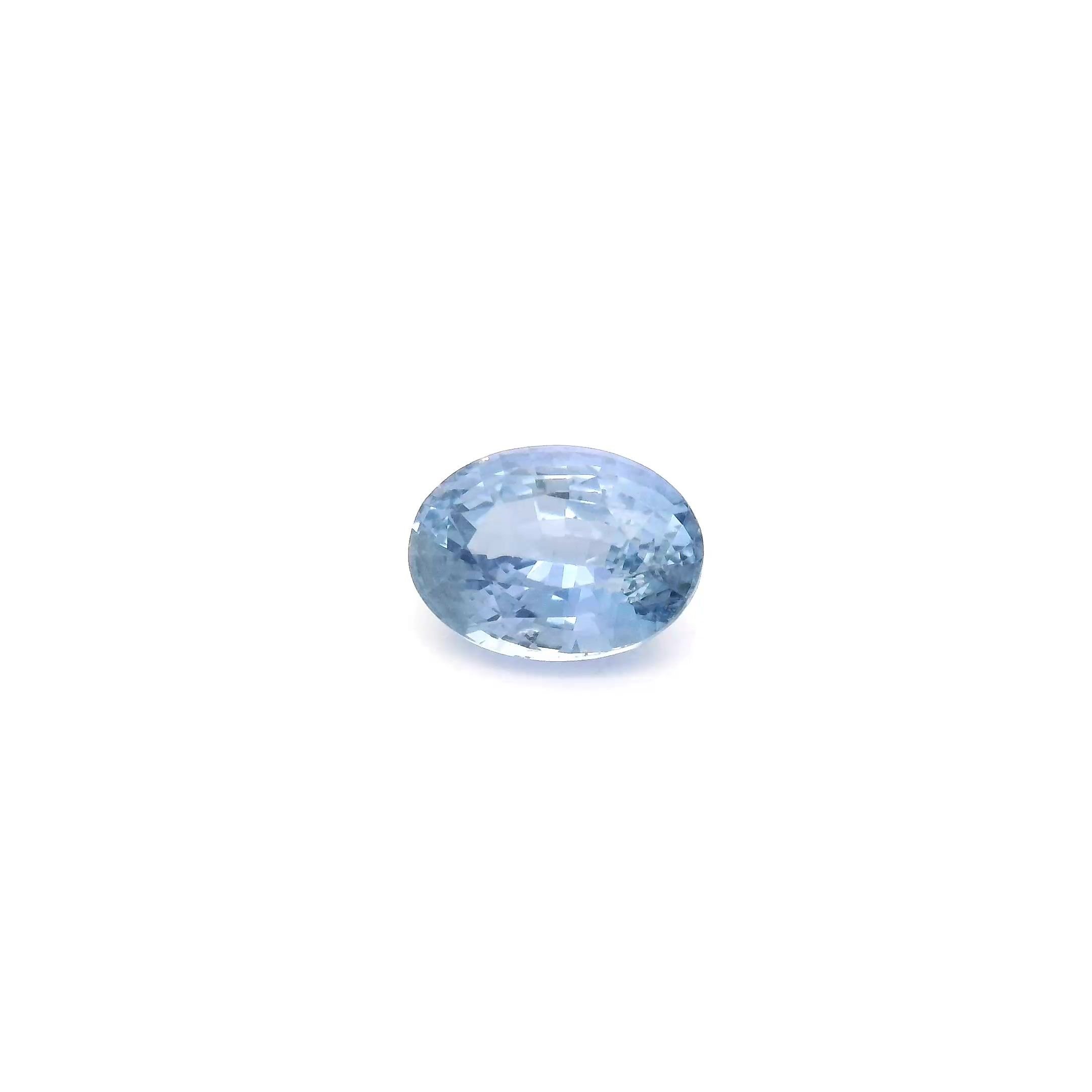 1.17 Carat Blue Oval Sapphire