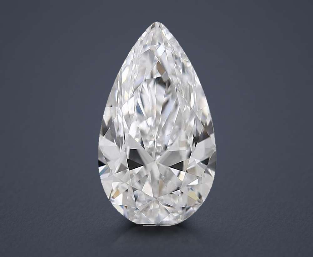 2.25 Carat Pear Natural Diamond