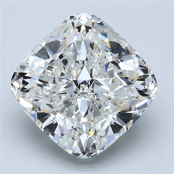 5.03ct H VS1 Rare Carat Ideal Cut Cushion Diamond