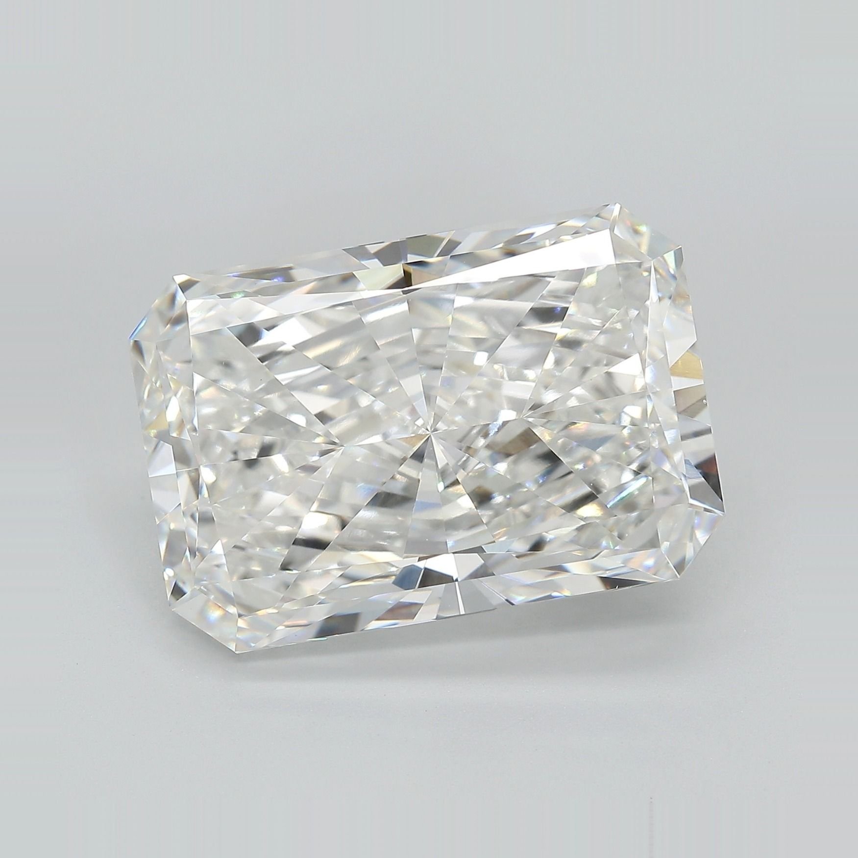 16.40ct F VVS2 Rare Carat Ideal Cut Radiant Lab Grown Diamond