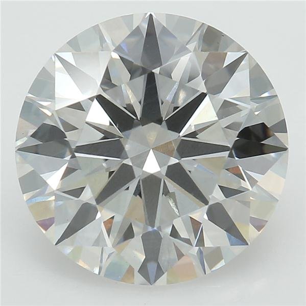 2.70ct G VS1 Rare Carat Ideal Cut Round Lab Grown Diamond