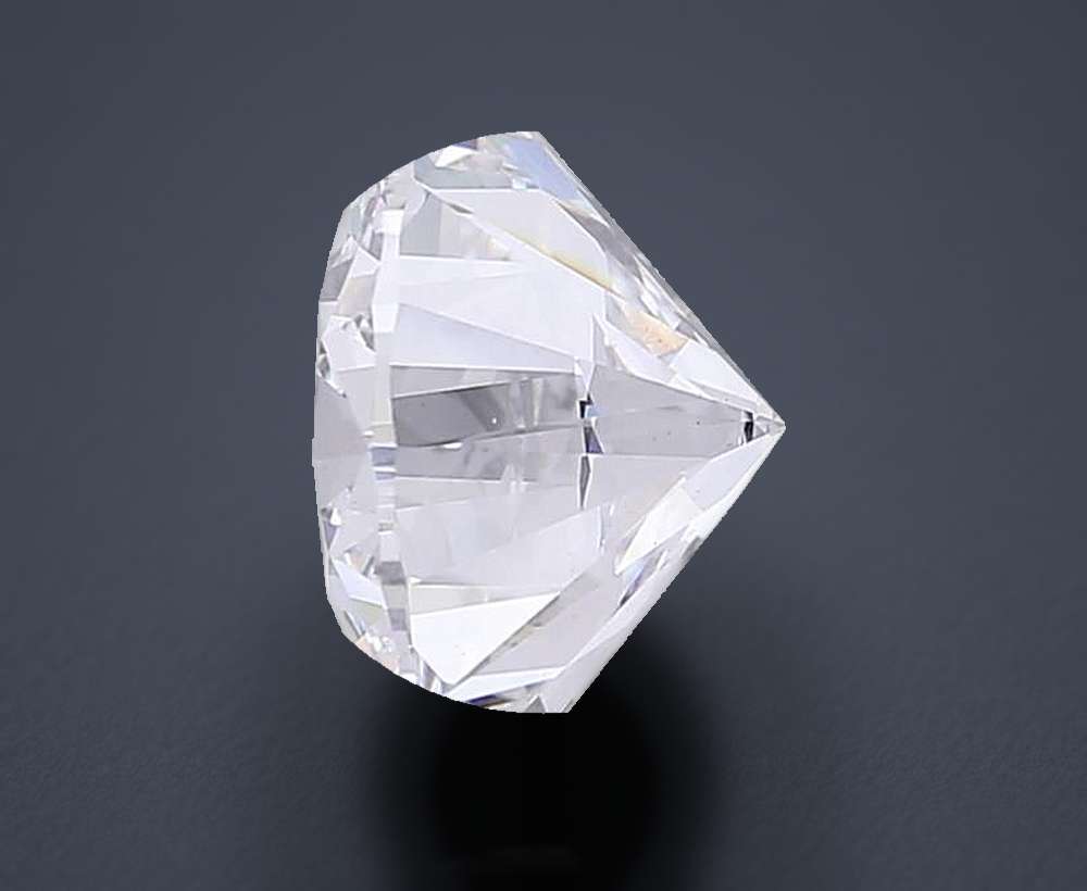 6.04 Carat Round Lab Diamond