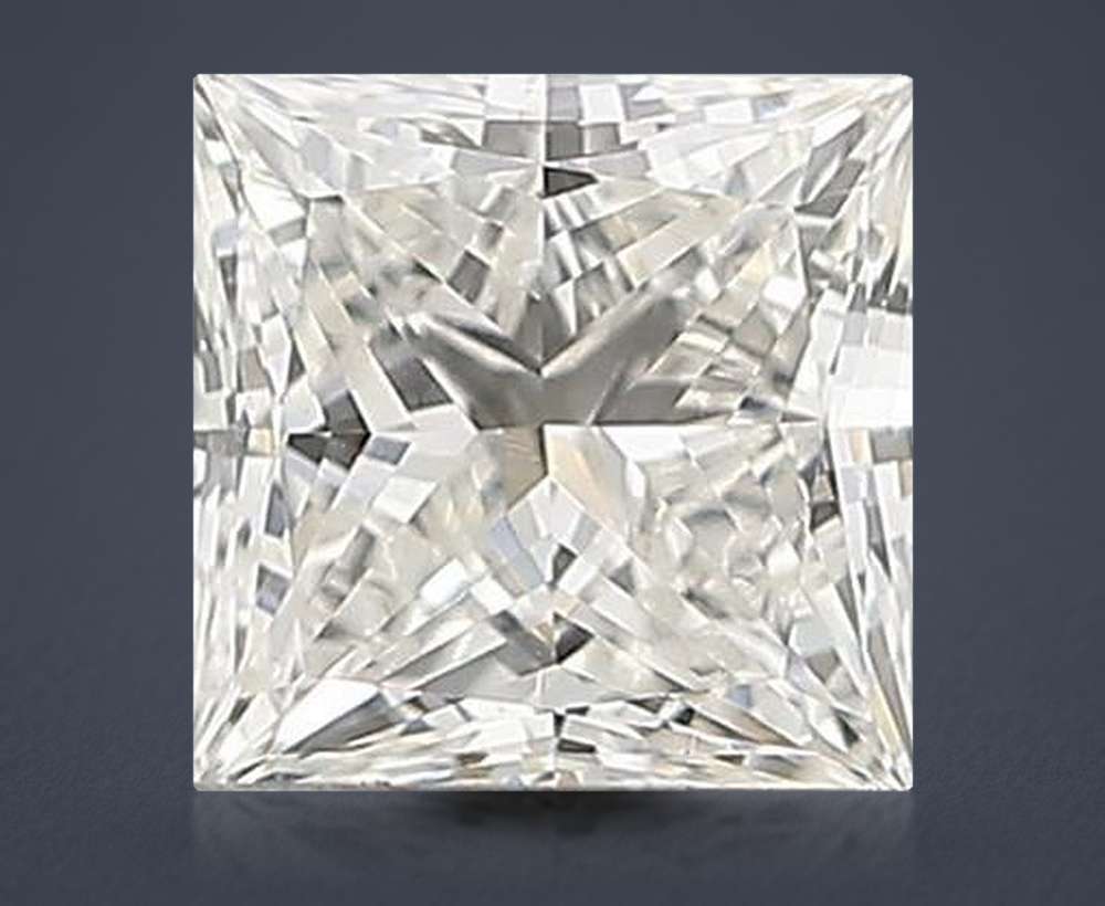 0.60 Carat Princess Lab Diamond