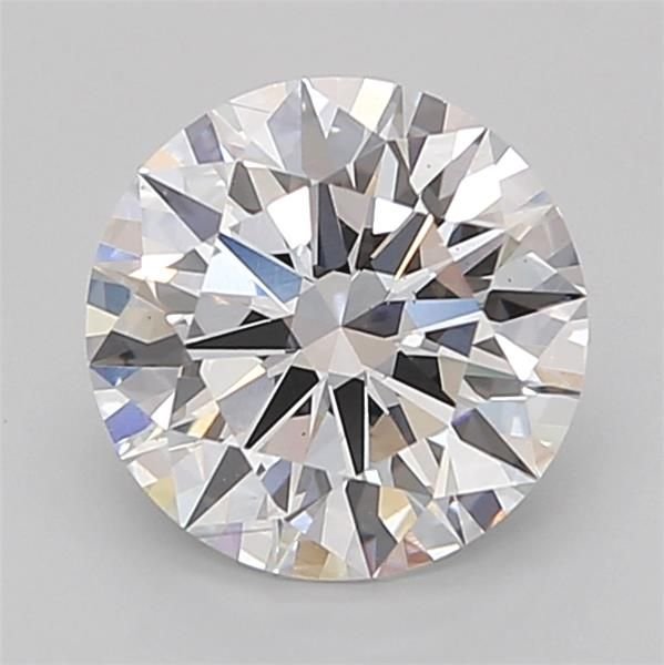 2.00ct D VS2 Rare Carat Ideal Cut Round Lab Grown Diamond