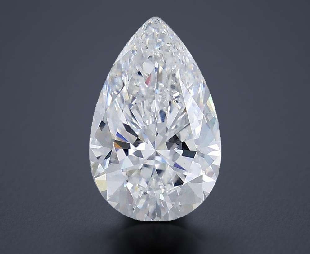 2.52 Carat Pear Lab Diamond