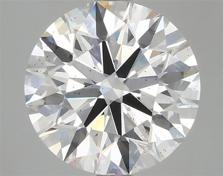 3.57ct F SI1 Rare Carat Ideal Cut Round Lab Grown Diamond