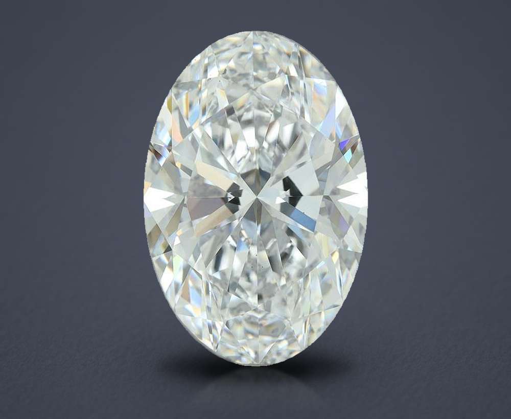 7.29 Carat Oval Lab Diamond