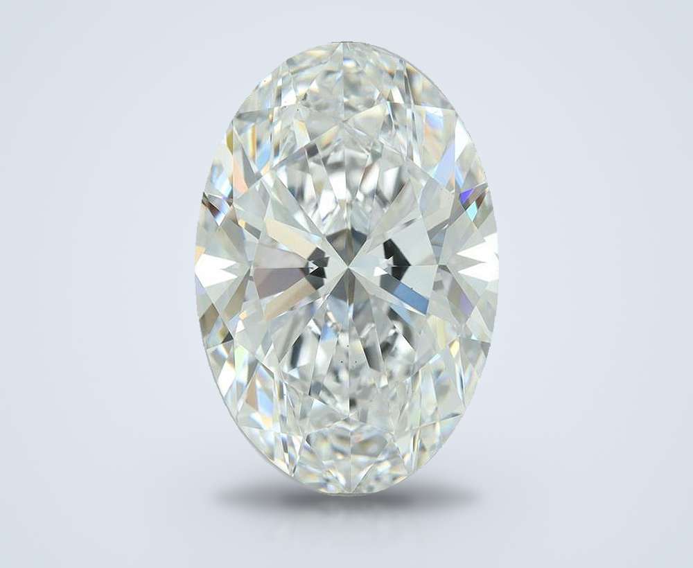 7.29 Carat Oval Lab Diamond