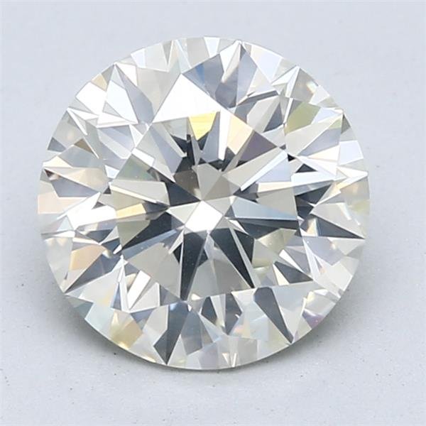 2.72ct J SI1 Rare Carat Ideal Cut Round Diamond