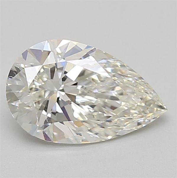 1.54ct H VVS2 Rare Carat Ideal Cut Pear Lab Grown Diamond