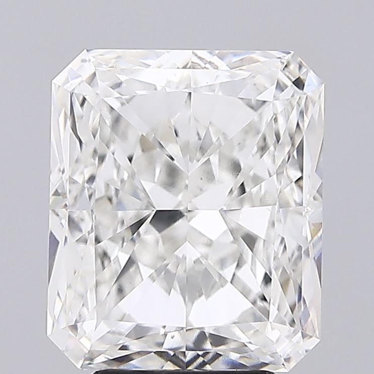 5.01ct G VS1 Rare Carat Ideal Cut Radiant Lab Grown Diamond