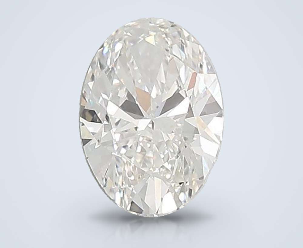3.83 Carat Oval Lab Diamond